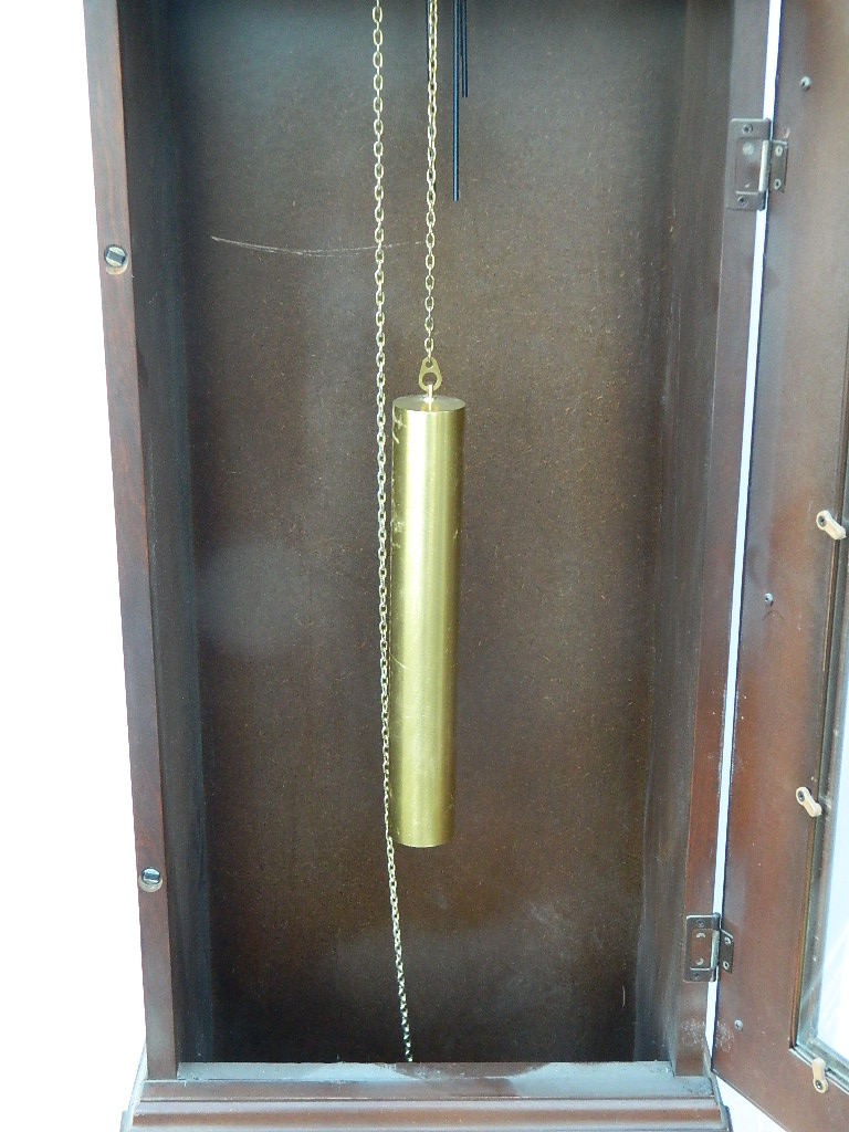 AA3355 Vintage TEMPUS FUGIT PIPER Grandfather Clock w/ FRANZ