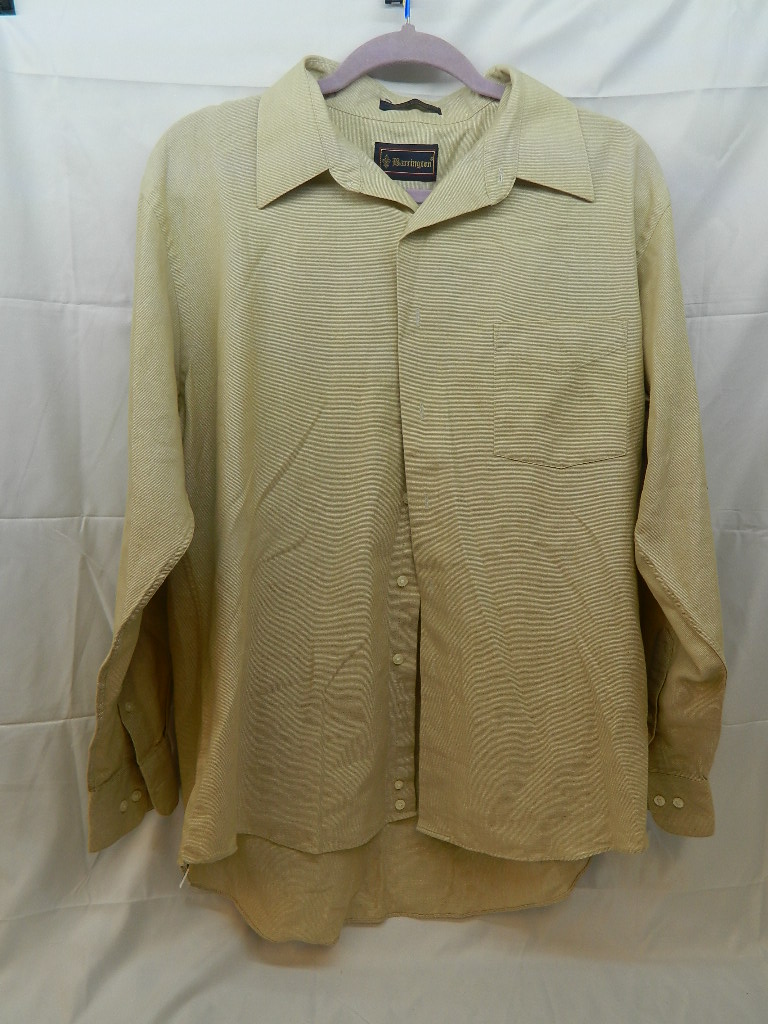 AA3613- MEN’S Barrington Size 17 34/35 Long Sleeve Dress Shirt – Wilbur ...