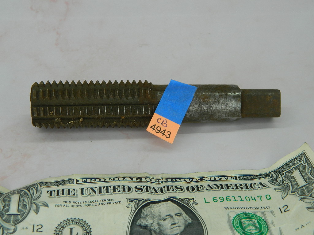 CB4943 Vintage ‘JM CARPENTER 1 cV 8 U.S.S. ‘5’ Tap and Die Wood Threading Specialty Tool ‘5.25