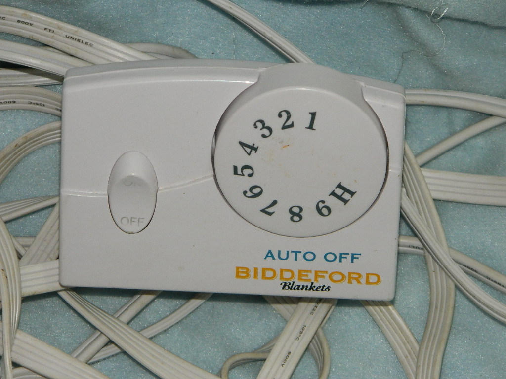 Silver Biddeford TC11BA Electric Blanket Controller 4-Prong Control 