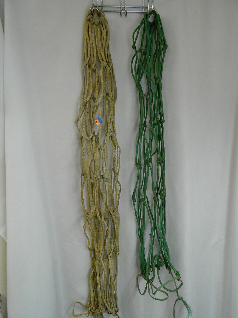OE4623 Vintage Pair Replacement Fishing Nets 35 Inches Long Wilbur Auction