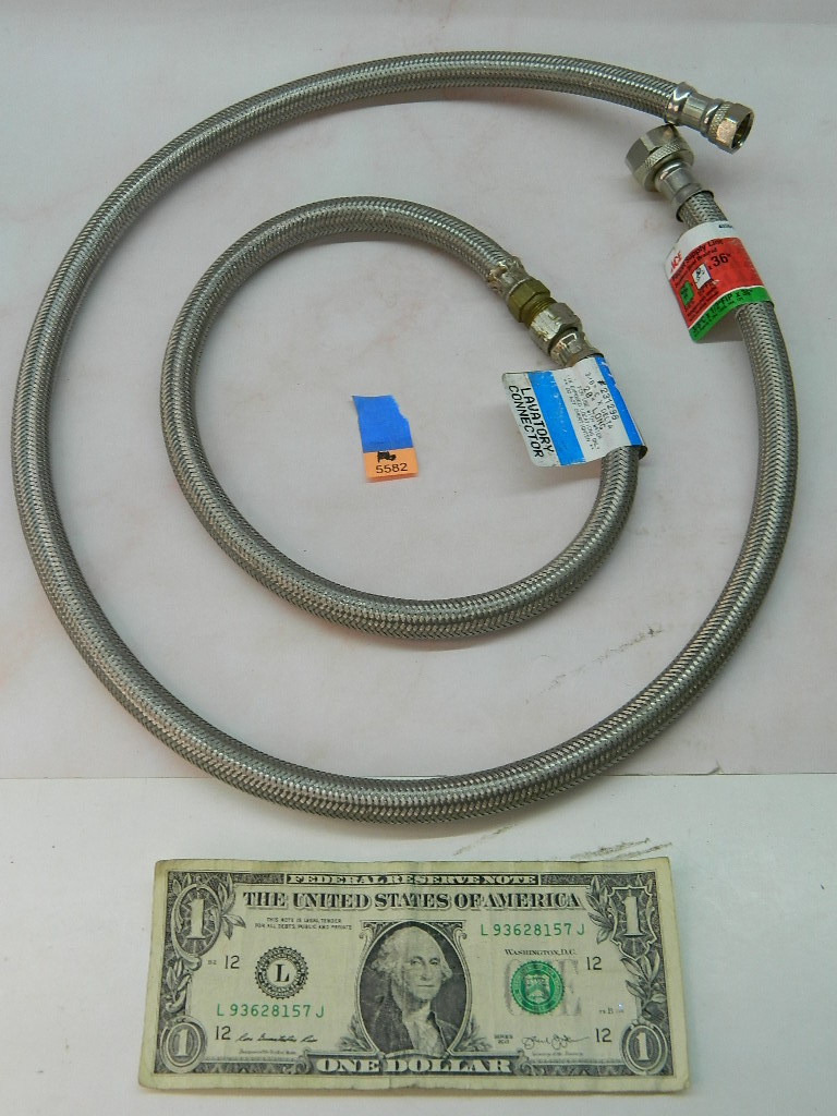 AA5582 Stainless Steel Braided Hoses ‘Different Sizes’ Wilbur Auction