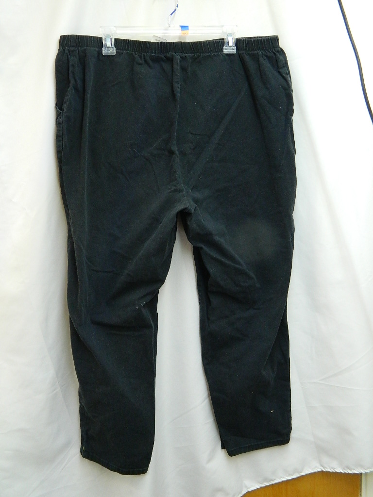 AA6212- Size 3X Elastic Waist Black Pants – Wilbur Auction
