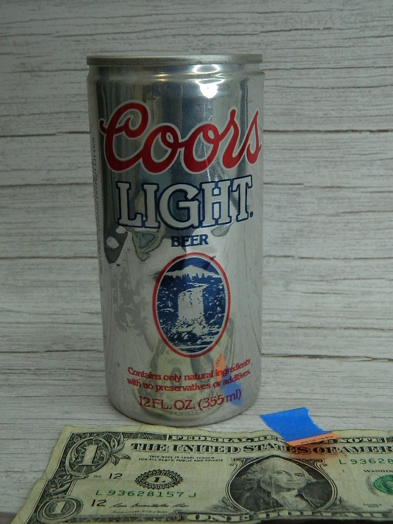 AA6235- Vintage 'COORS LIGHT' 1991 Sweepstakes Limited Edition Metal ... - DSCN0428 1 AA6235- Vintage 'COORS LIGHT' 1991 Sweepstakes Limited Edition Metal ... - DSCN0428 1