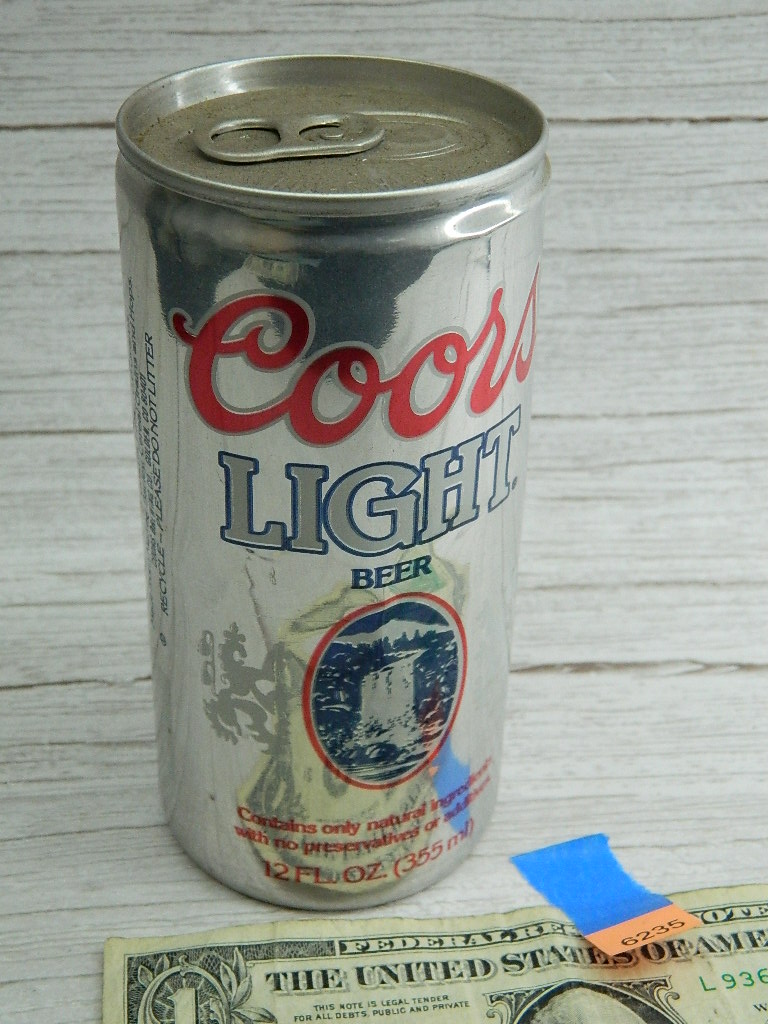 AA6235 Vintage ‘COORS LIGHT’ 1991 Sweepstakes Limited Edition Metal