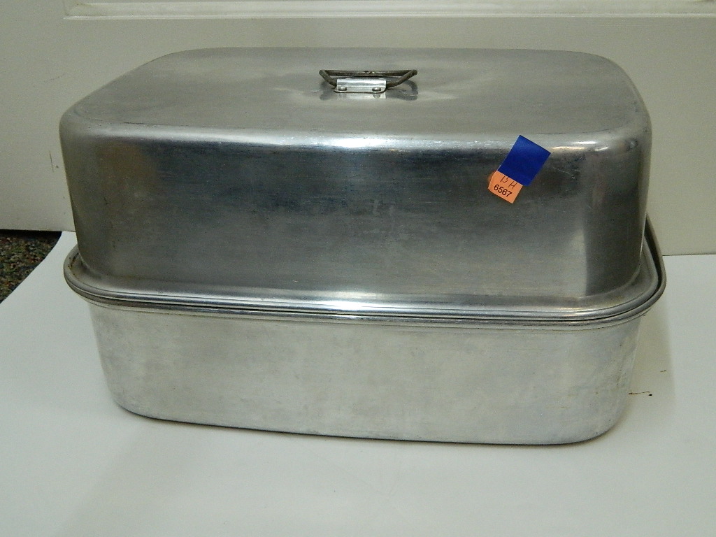 AA6567 COMET Aluminum Made Large Roasting Pan 10×12.25×17.25 Wilbur