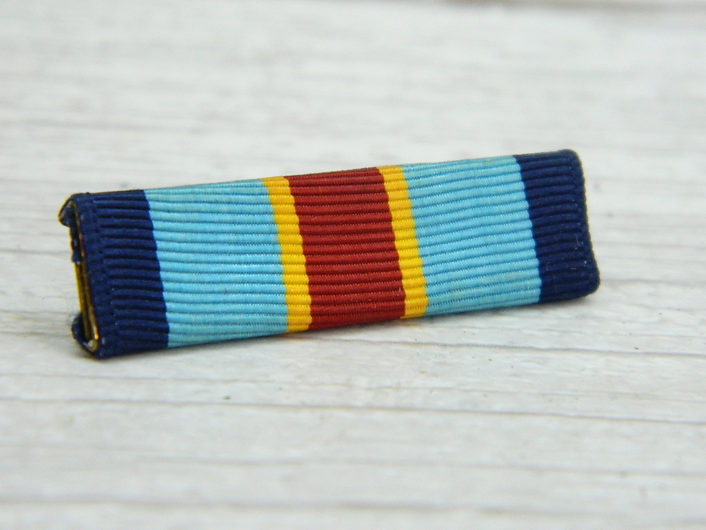 AA6638 Vintage US Military Army Overseas Dress Uniform ASU Ribbon
