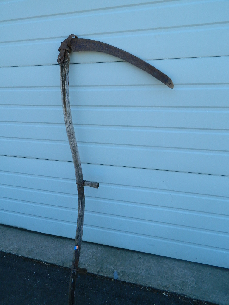 antique hay sickle