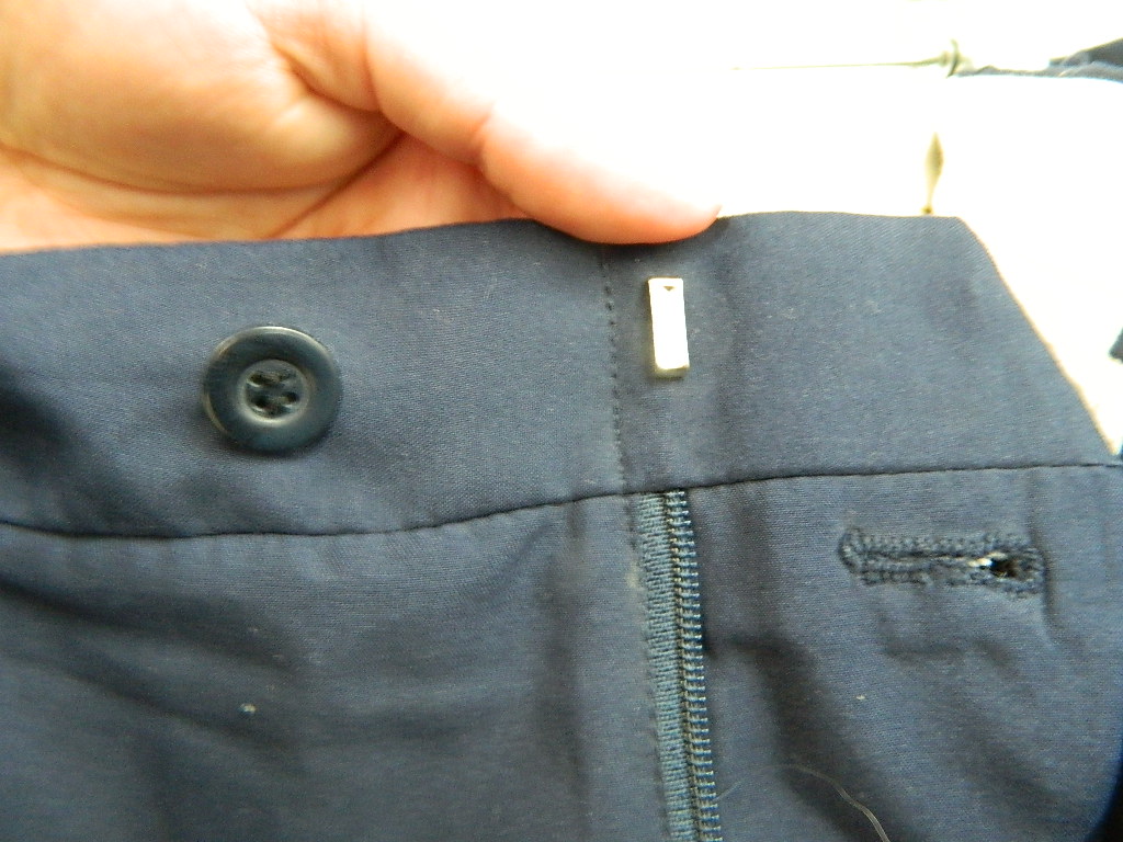 nike pinstripe joggers in black