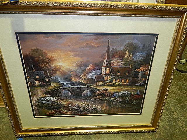 261-Home & Garden Party Picture in Frame – Wilbur Auction